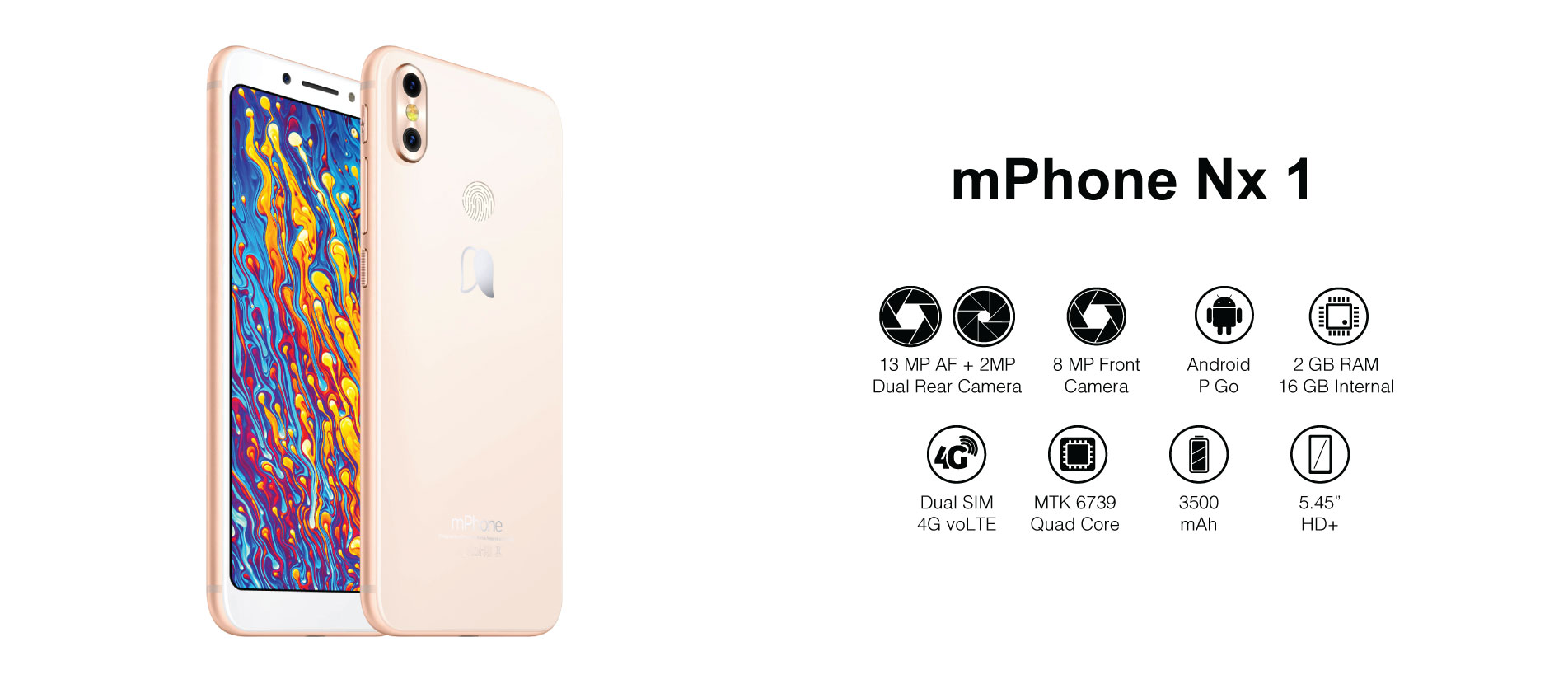 mPhone NX 1 | Fast Charging Smartphone | mPhone Electronics